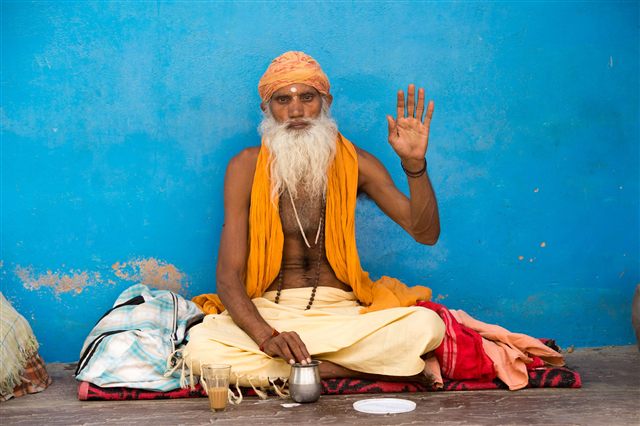 Sadhu - Holy man - the blue series