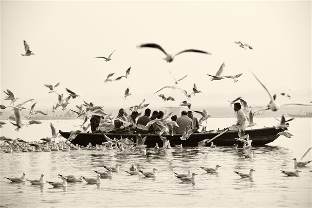 Boating at river Ganges