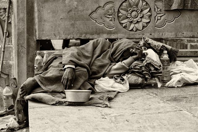 sleeping Beggar